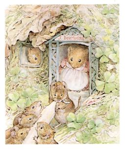 Beatrix Potter Mrs T and babies